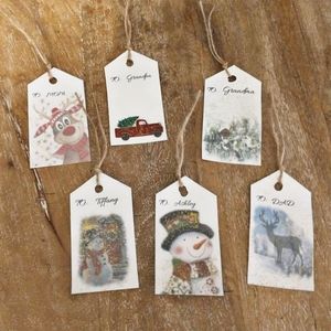 Custom gift tags